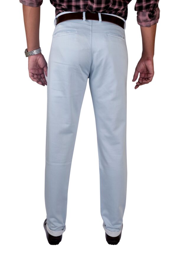 Cotton Knitting Stretchable Sky Blue