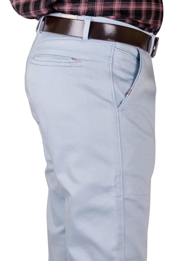 Cotton Knitting Stretchable Sky Blue