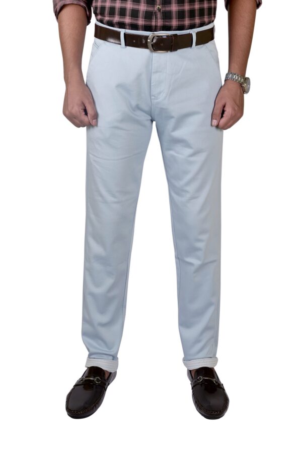 Cotton Knitting Stretchable Sky Blue