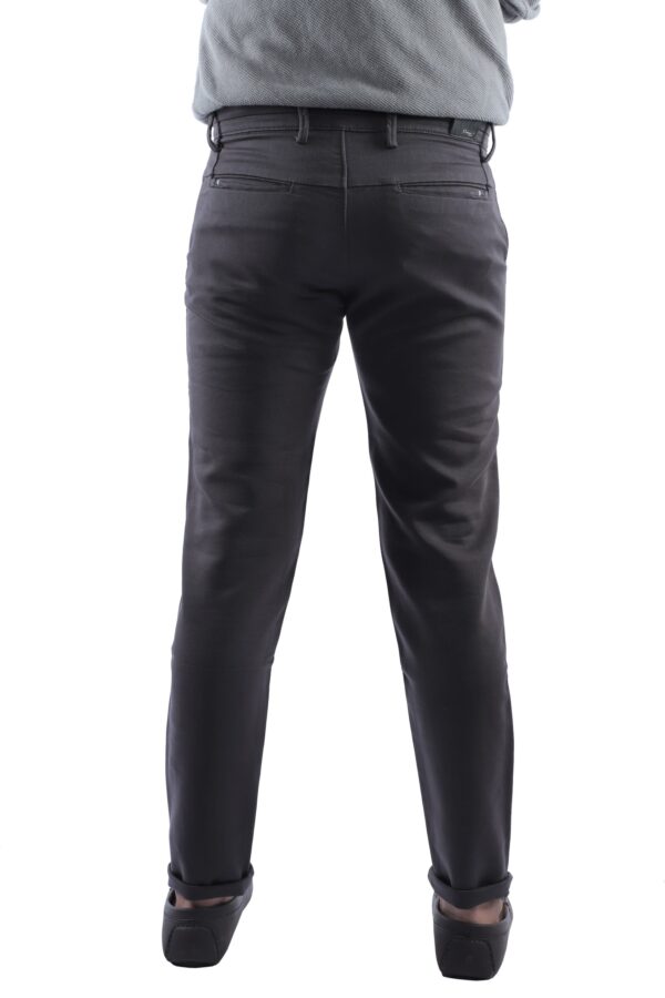 Cotton Knitting Stretchable Dark Gray