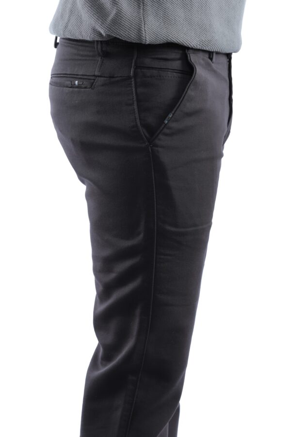 Cotton Knitting Stretchable Dark Gray