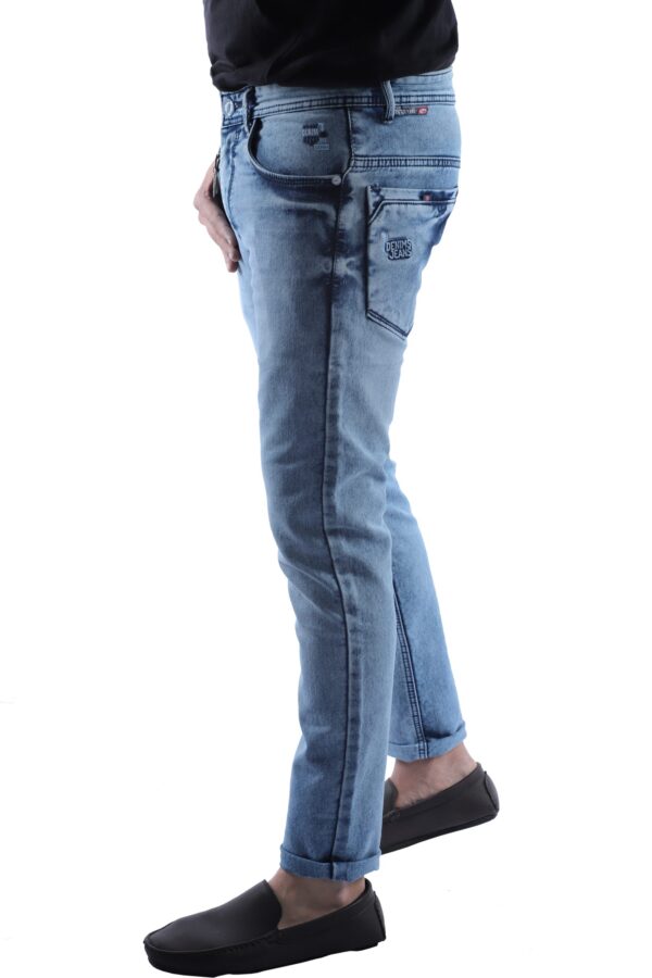 Denim Knitted Lycra-Sky Blue