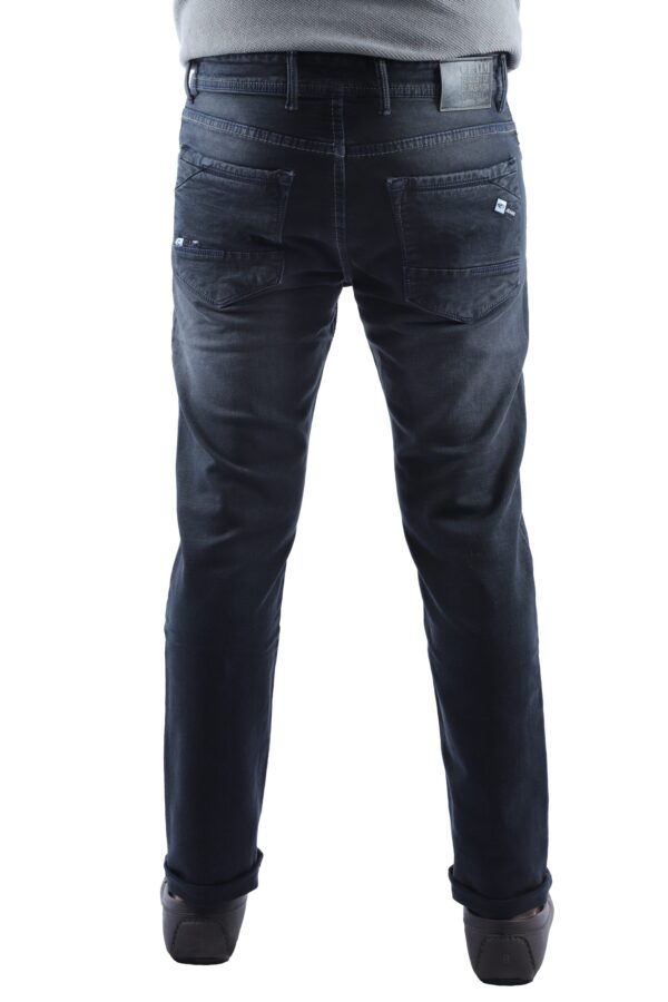 Denim Knitted Lycra-Carbon Black