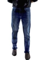 Denim 3/a Lycra Blue